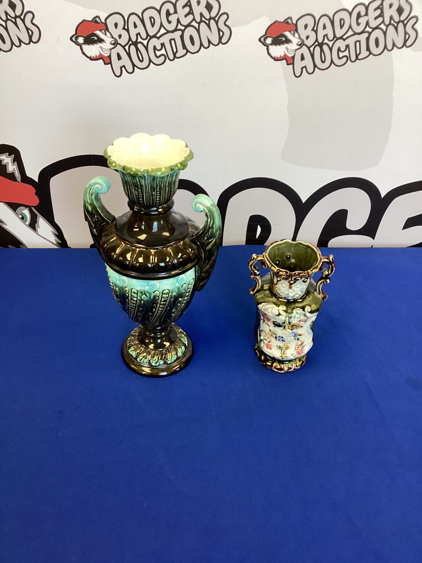266 Two antique Vases