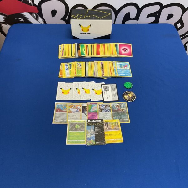 Pokemon card collection lot with holo cards for collectors.