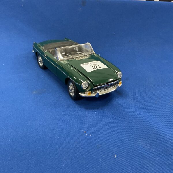 Detailed Kyosho MG MK1 diecast model classic British roadster.