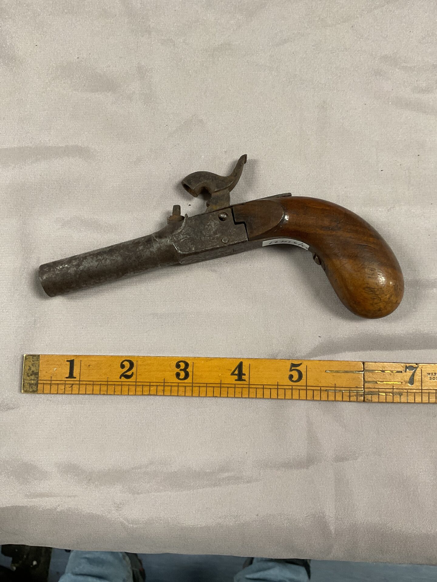 919 Antique black powder pistol