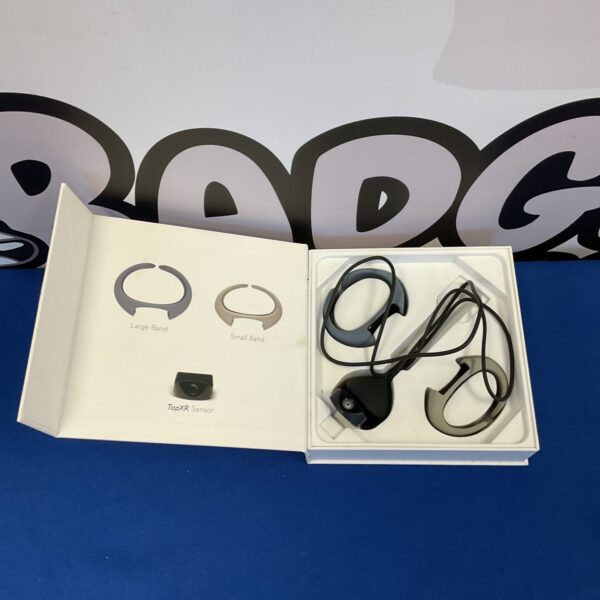 Close-up of the Tap XR wearable keyboard wristband.