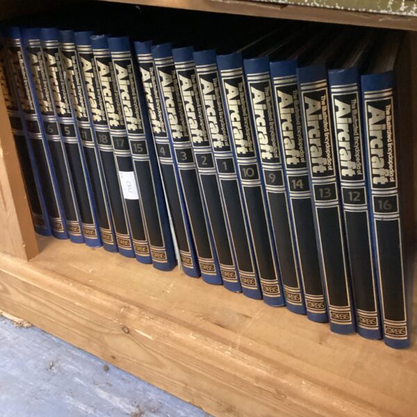 Collection of eighteen vintage aircraft magazines for collectors.