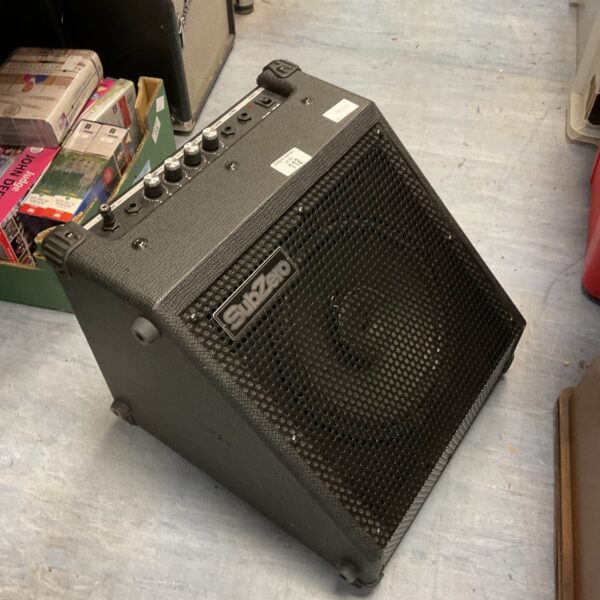 Vintage Subzero DR-30 guitar amplifier for stage or practice.