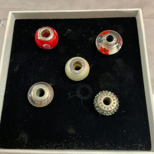 Pandora and Rhonda Sutton charm lot for charm bracelets.