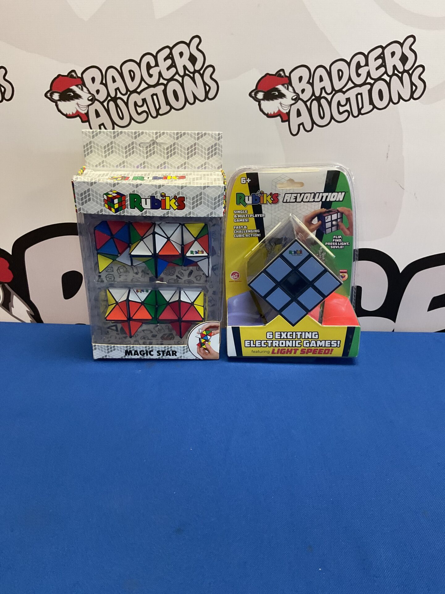 450 Two new and sealed rubiks cubes mind puzzles