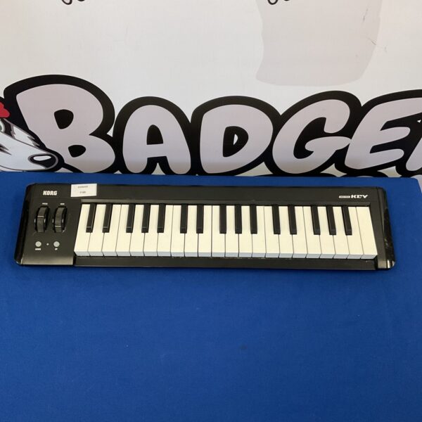 Korg Microkey midi keyboard for music production and digital audio.