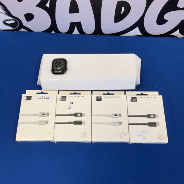 Apple Smart Watch and earphones lot for sale.