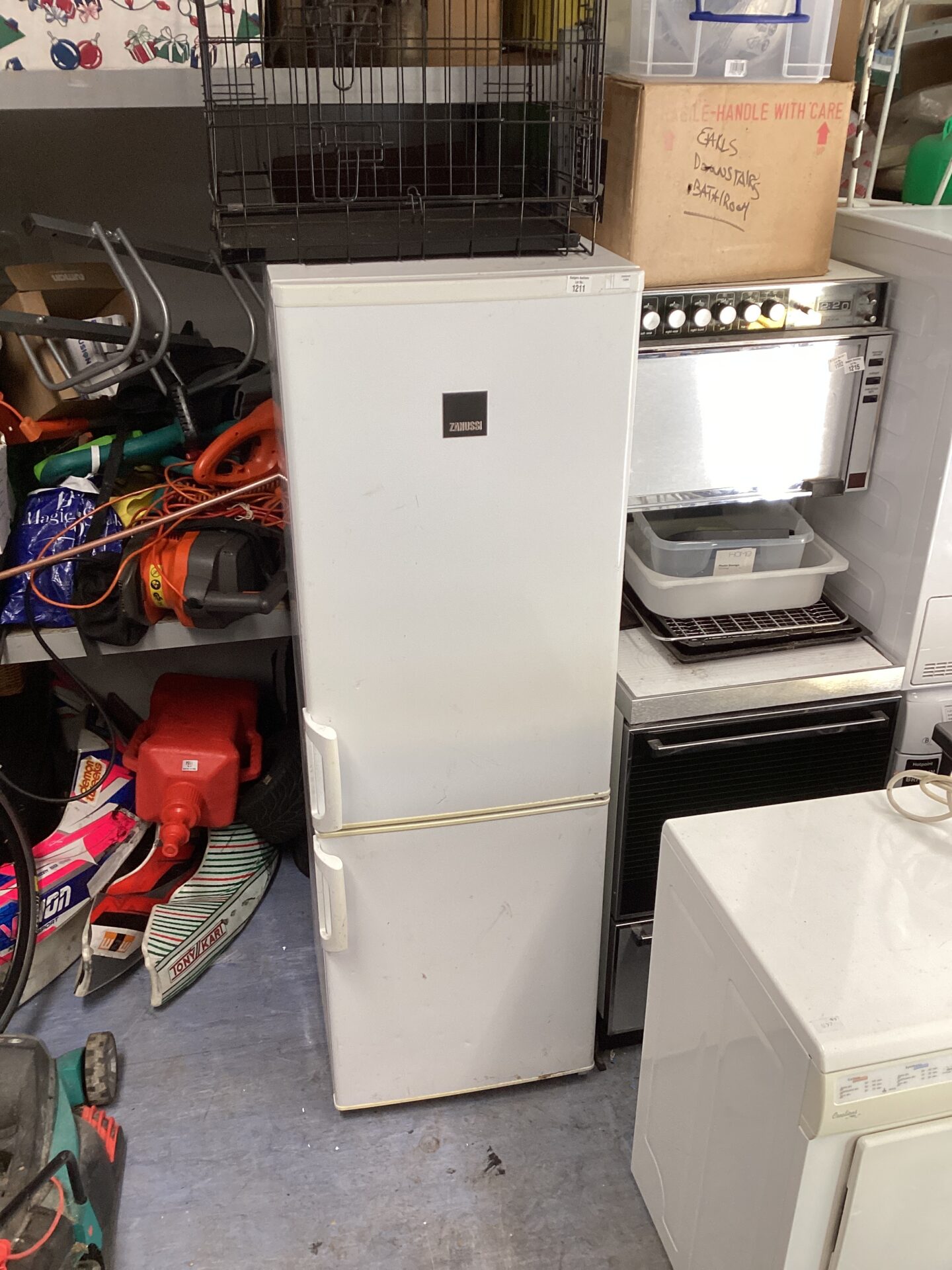 987 Zanussi Tall Fridge Freezer