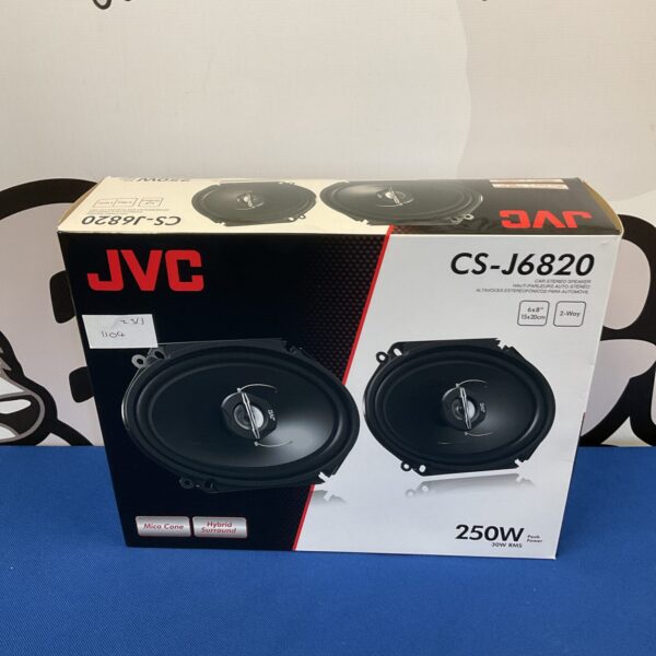 Jvc CS-J6820 car speakers for vehicle audio systems.