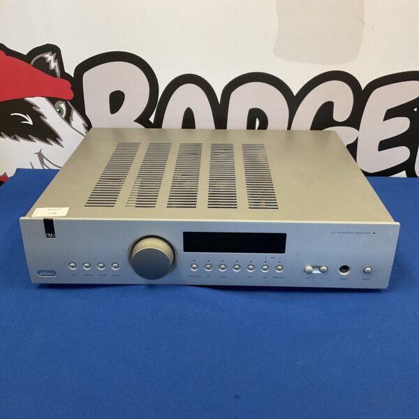 Arcam A22 FMJ integrated amplifier, vintage hi-fi audio component.