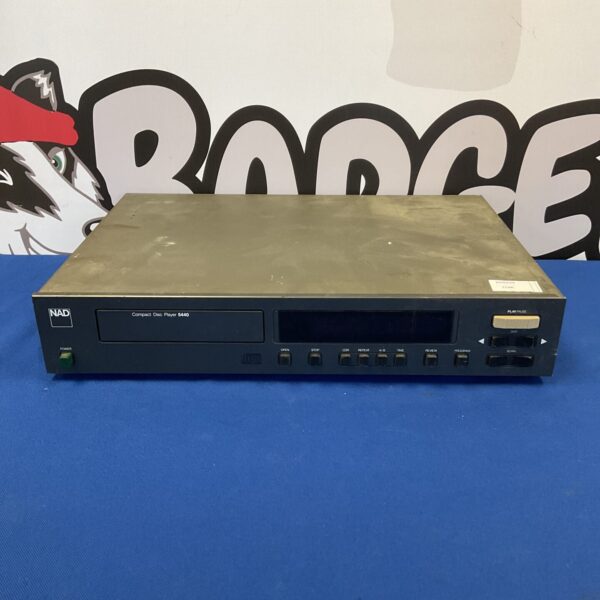 Silver NAD 5440 CD player, vintage audio equipment