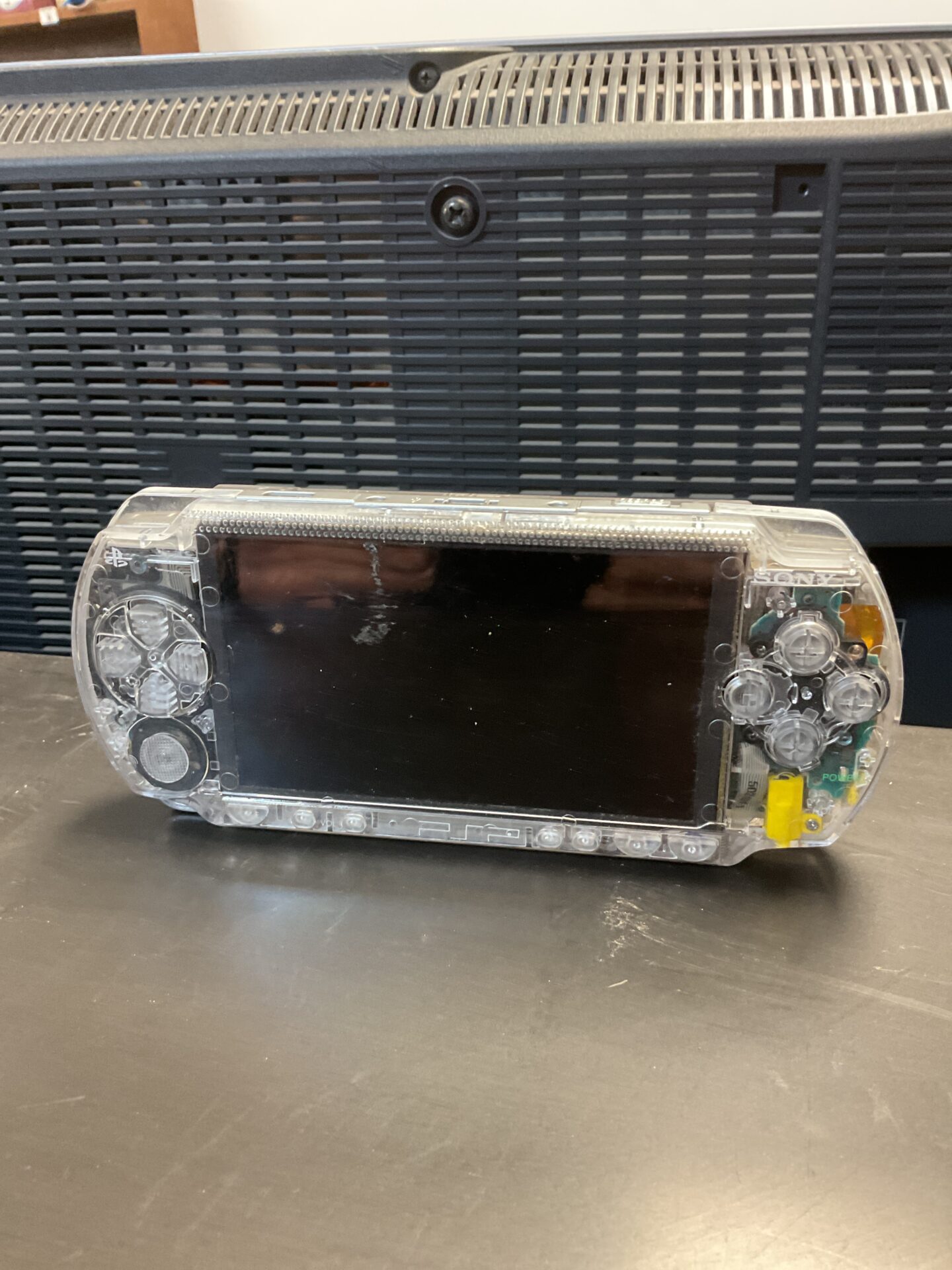 210 transparent Sony psp console only