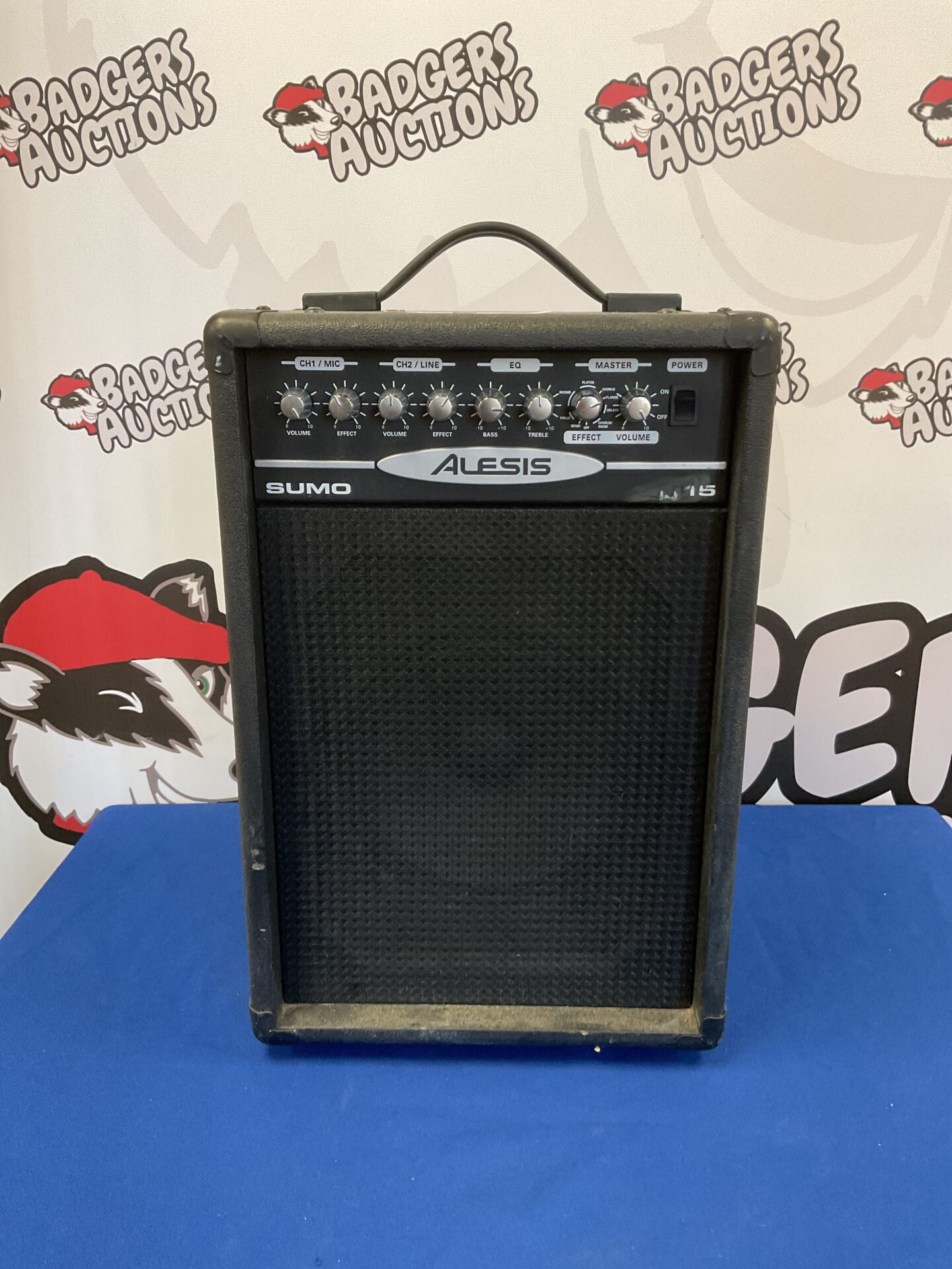 224 Alesis sumo 2 channel speaker