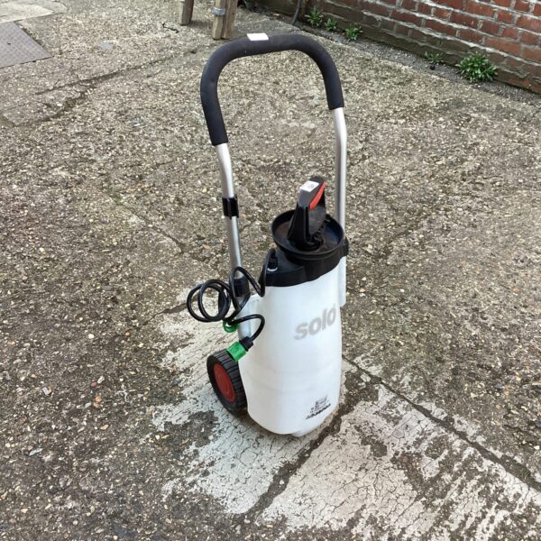Vintage Solo sprayer for garden and agricultural use.