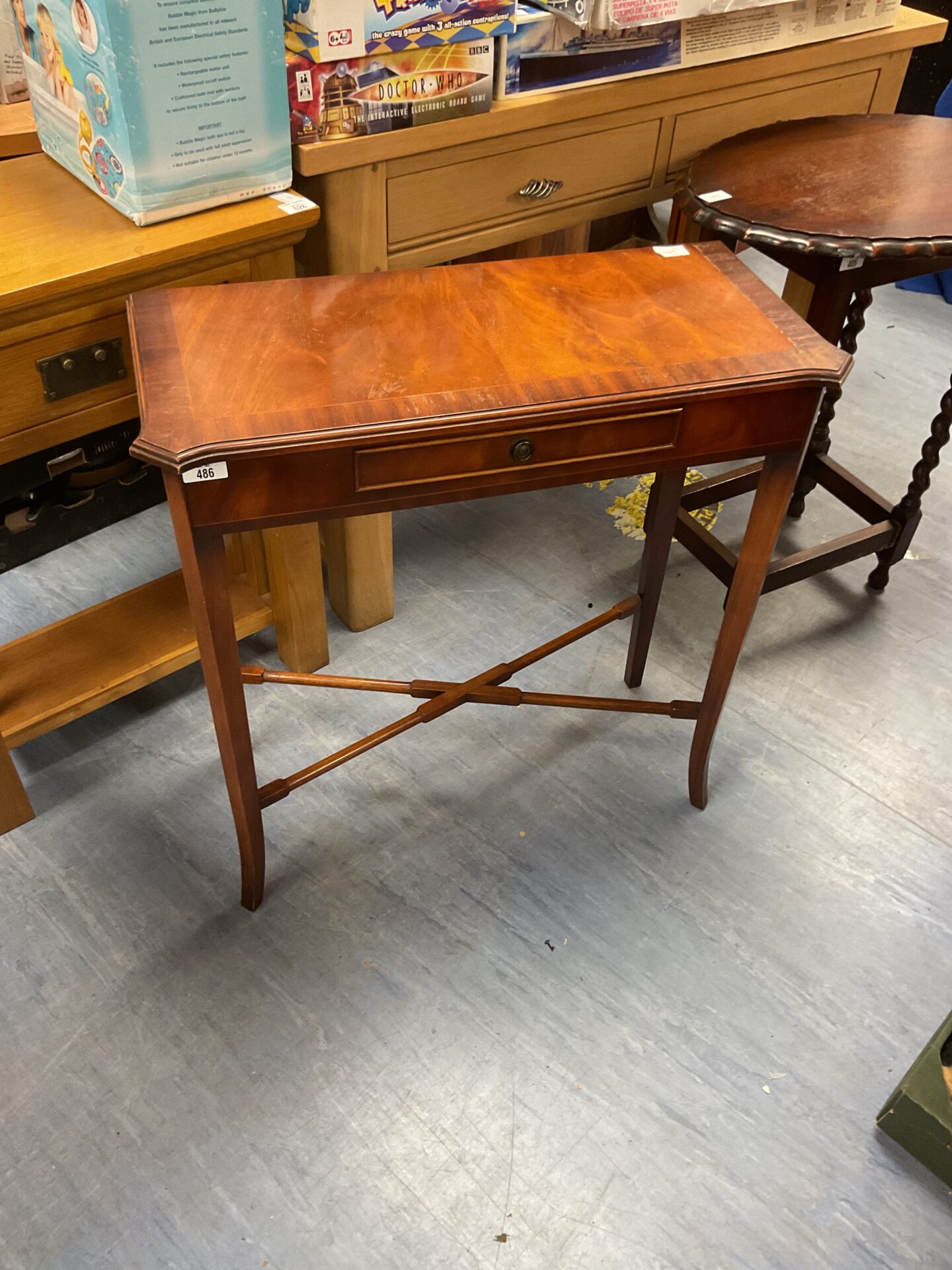 486 Bradley Antique mahogany luxury console table