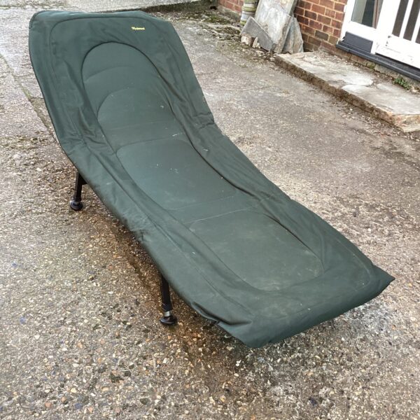 Used Wychwood camp bed for fishing and camping.