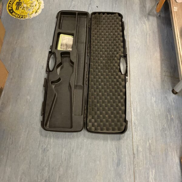 Browning plastic gun case for secure firearm storage.