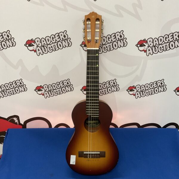 Yamaha GL1 guitalele, a six-string acoustic instrument.
