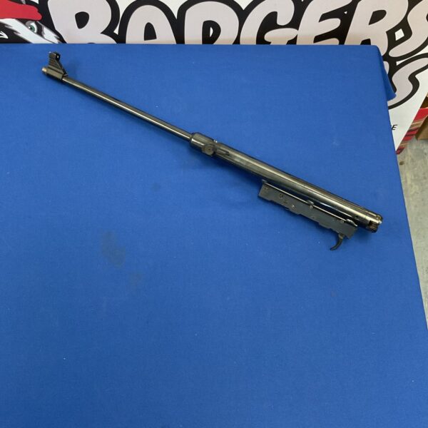 Used air rifle barrel assembly with connecting mechanism.