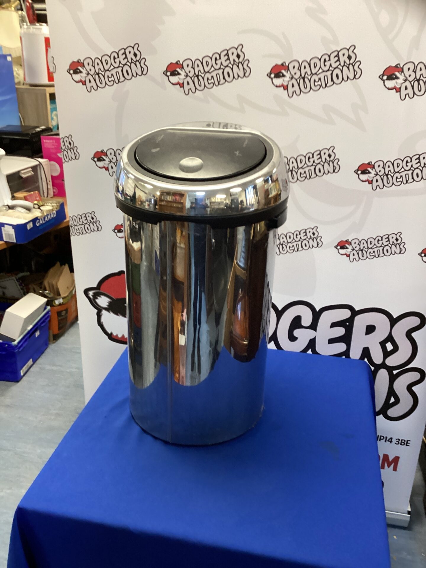 1061 Brabantia Stainless Steel Kitchen Bin