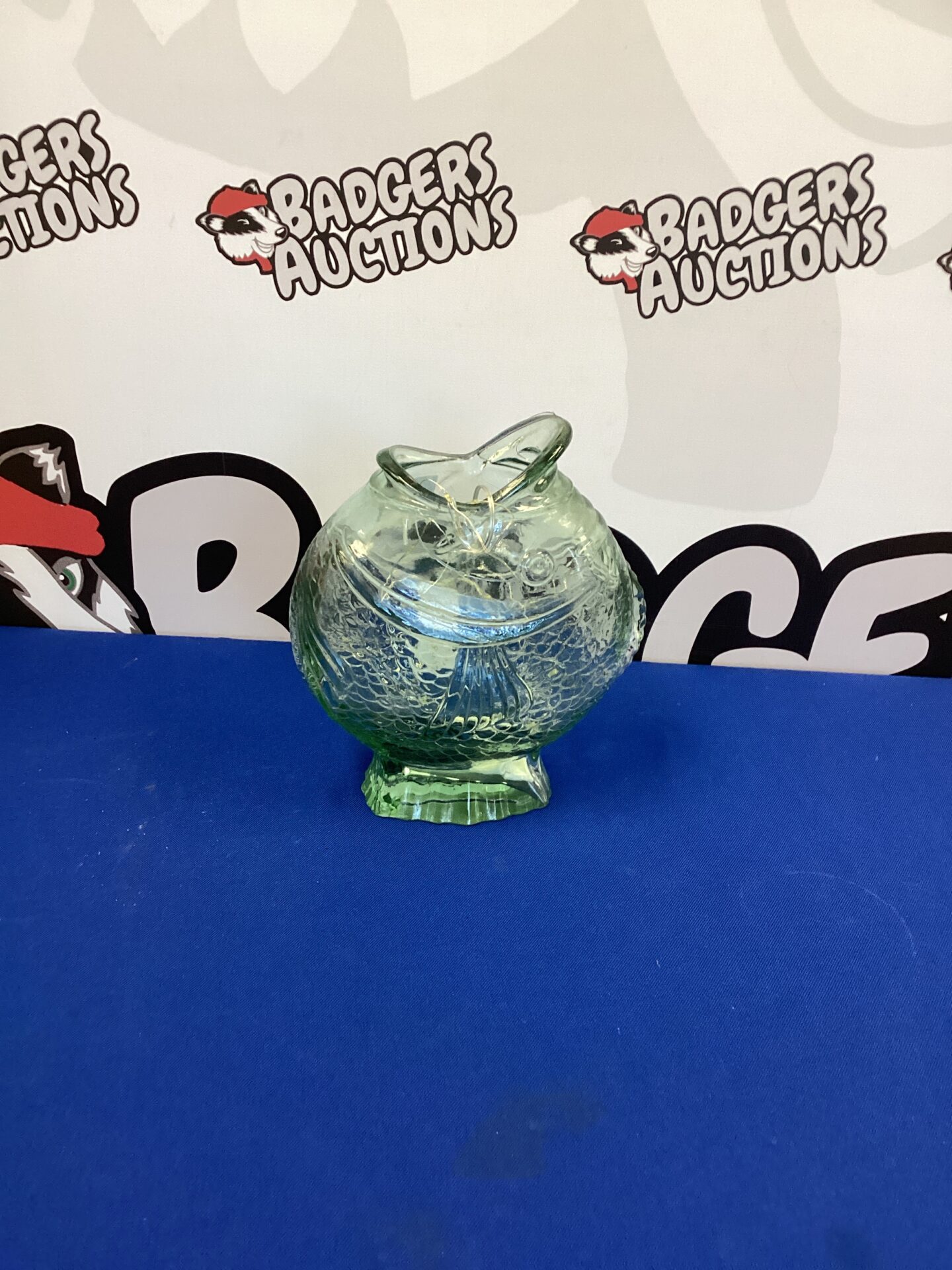 254 Glass Fish Vase