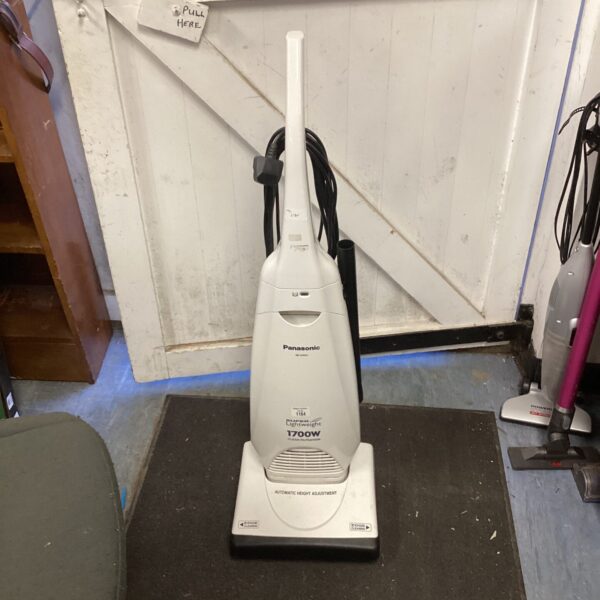 Panasonic MC-E3001 upright vacuum cleaner for home use.