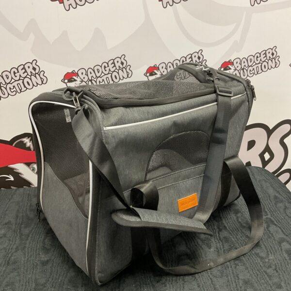Morpilot pet carrier, a soft-sided travel bag for pets.