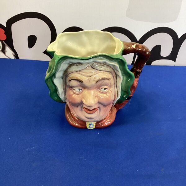 Vintage Beswick Character Toby Jug with detailed facial features.