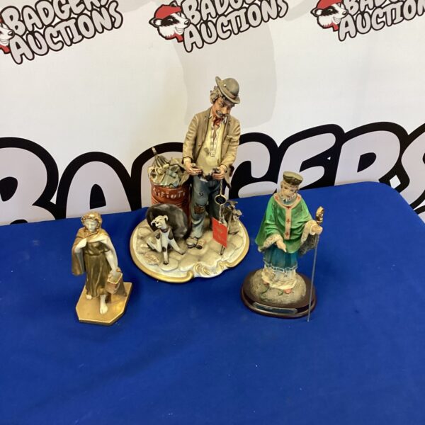 Vintage Royal Worcester and St Patrick porcelain figures collection.