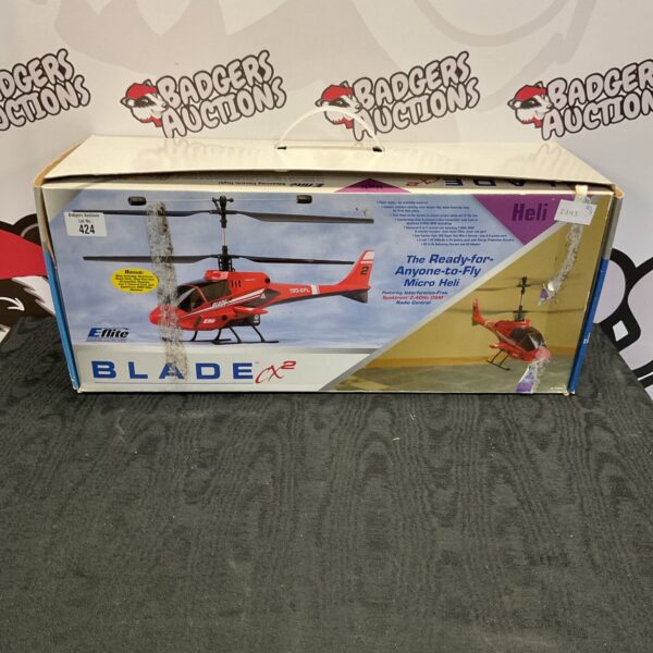 Eflite Blade CX2 RC helicopter in used condition.