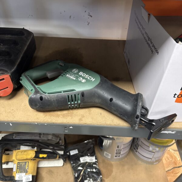 Bosch AdvancedRecip18 cordless reciprocating saw body, power tool.