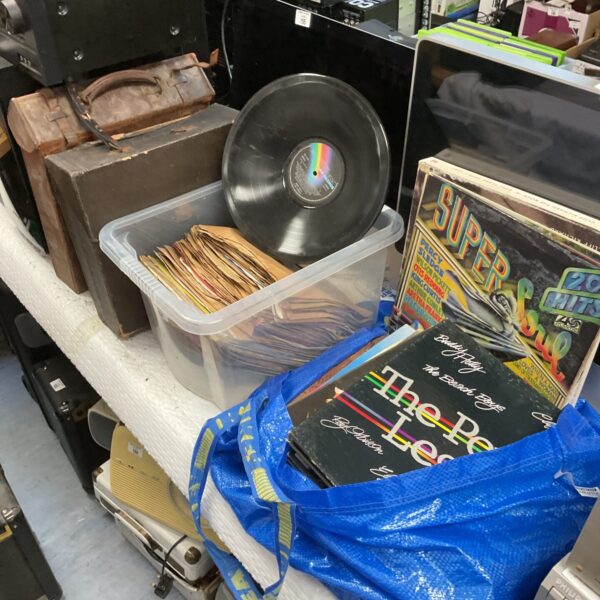Large lot of vinyl records & gramophone records
