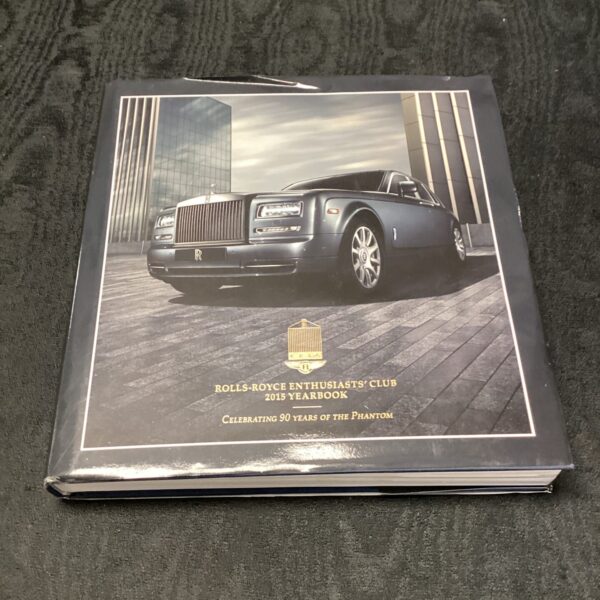 Rolls Royce Phantom Yearbook cover celebrating 90 years.