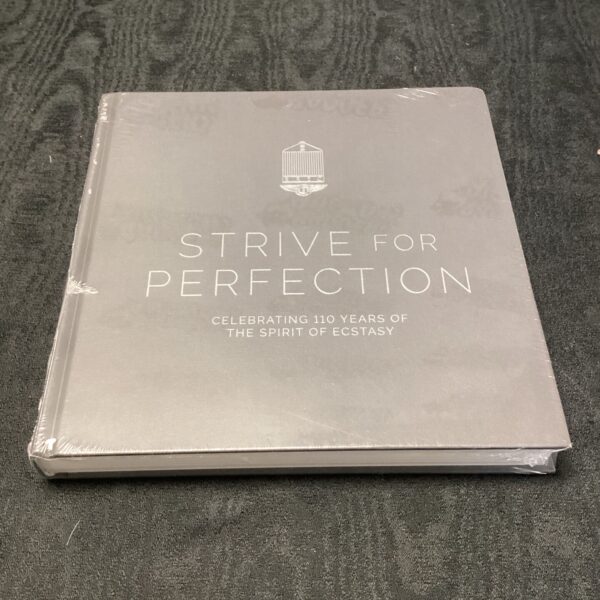 Sealed Rolls Royce book celebrating 110 years of the Spirit of Ecstasy.