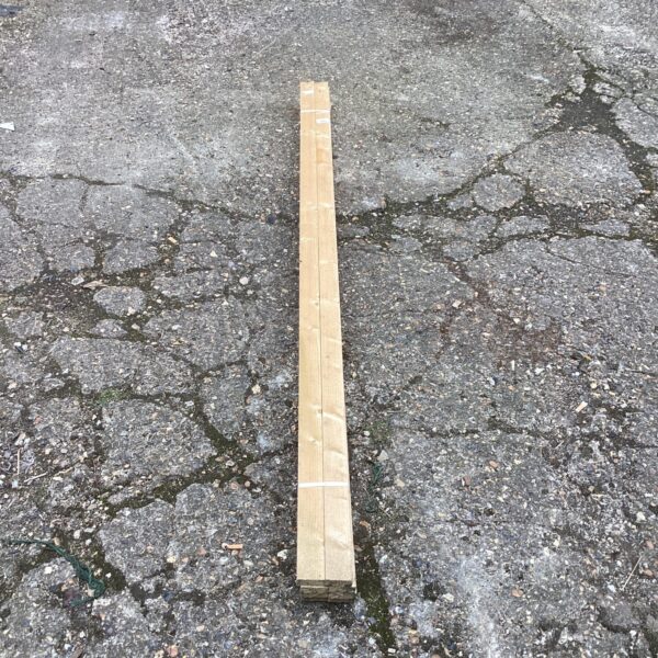 Pack of 5ft timber for DIY projects and construction.