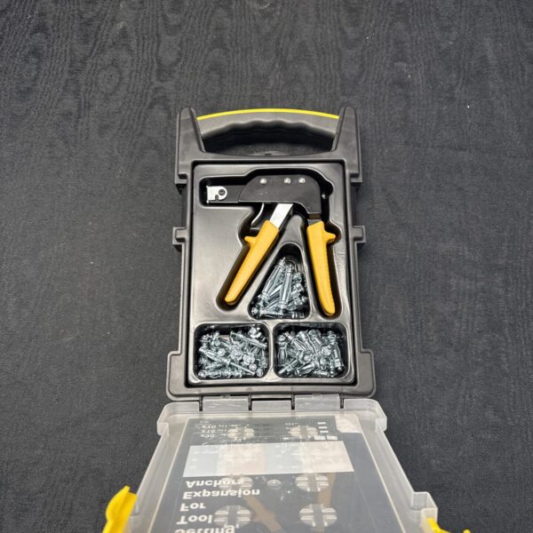 Tk expansion anchor setting tool for concrete and masonry installation.
