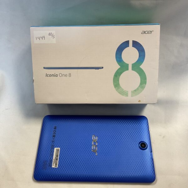 Acer Iconia 8 tablet computer, front view.
