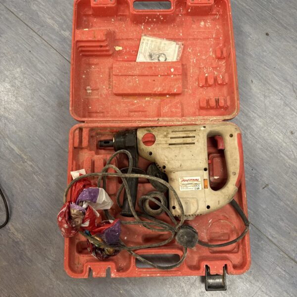 Vintage Duotool SDS hammer drill in carrying case.