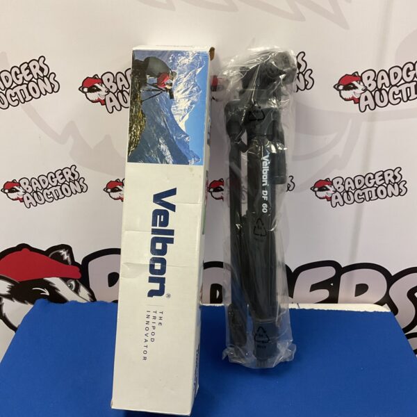 Velbon DF-60 tripod new in original box for photography.