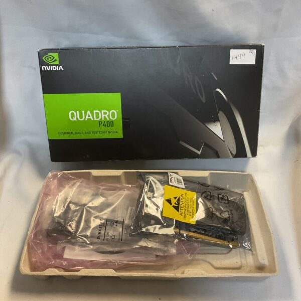 Nvidia Quadro P400 graphics card for professional workstations.
