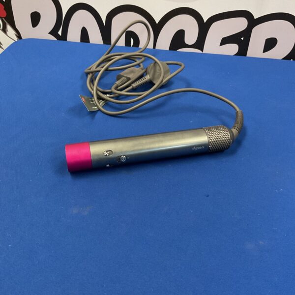 Dyson Airwrap Multi Styler HS05 hair curling tool in silver.