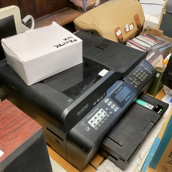 Brother MFC-J651DW wireless printer in as-found condition.