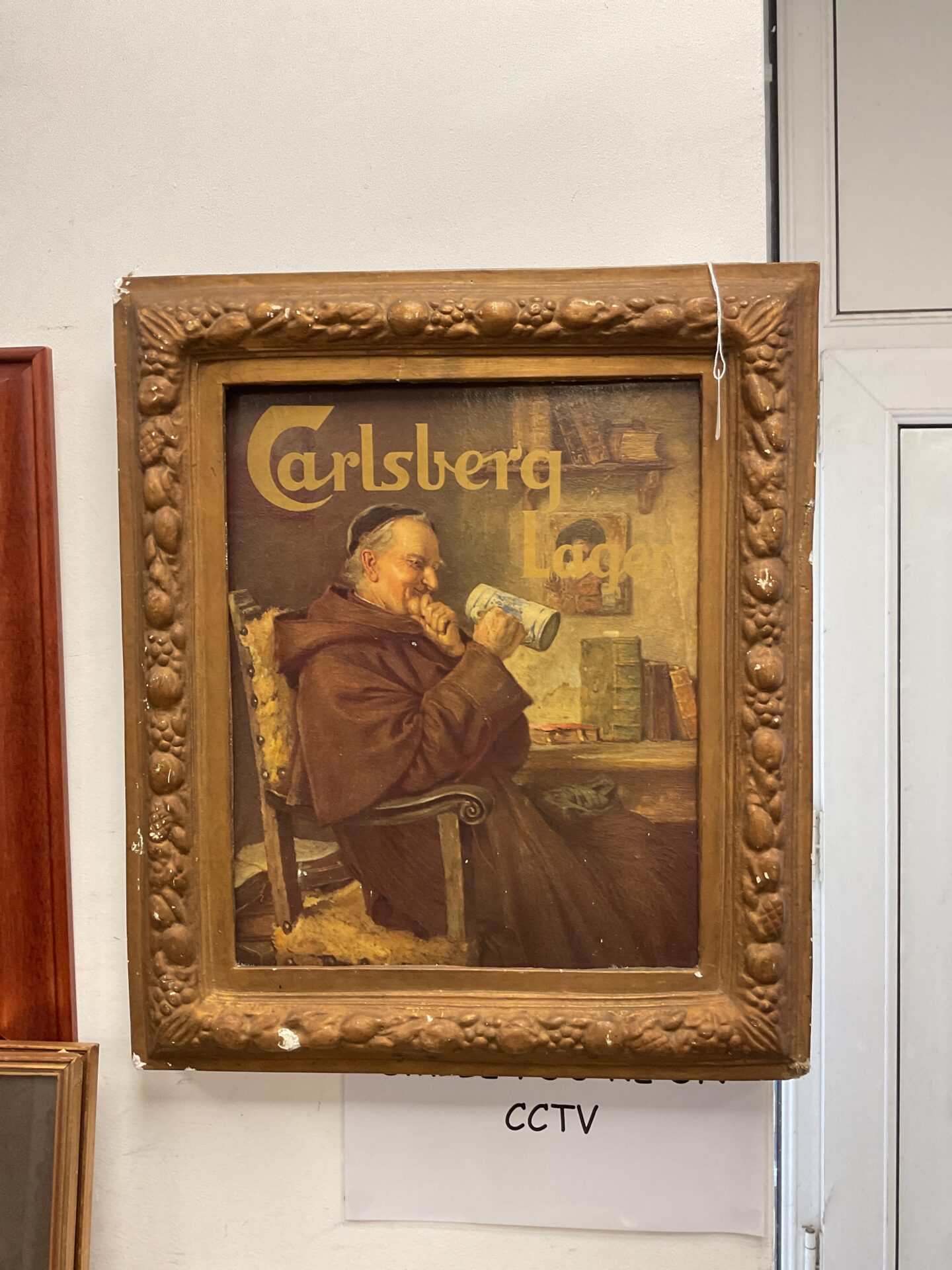 788 Vintage carlsberg lager advertising print