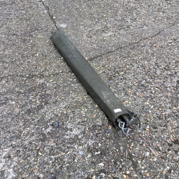 Set of flexible drain rods for clearing blocked drains.