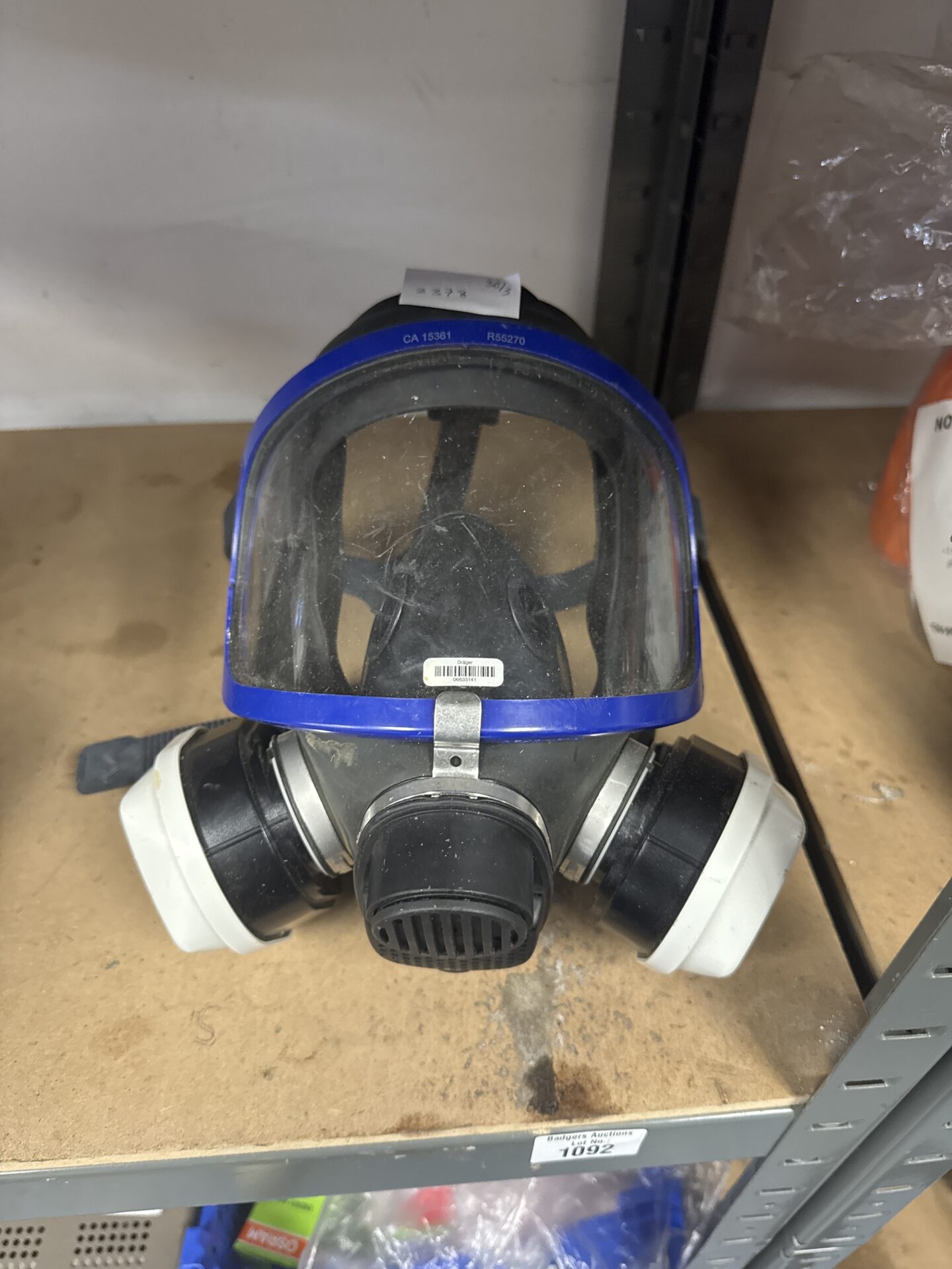 1092 Drager xplore 5500 dust mask