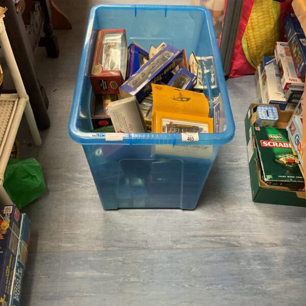 Boxed diecast model car collection, a variety of collectible toy cars.