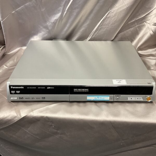 Panasonic DMR-ES20D DVD recorder, vintage VCR combo unit.