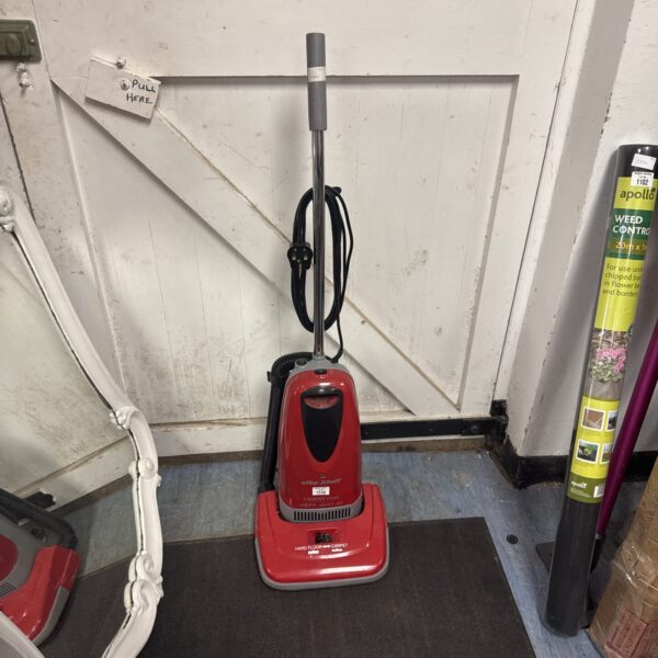 Efbe-schott 1400w upright hoover for domestic cleaning.