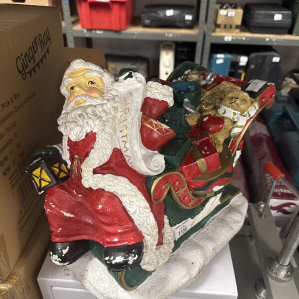 Vintage plaster Christmas tree stand