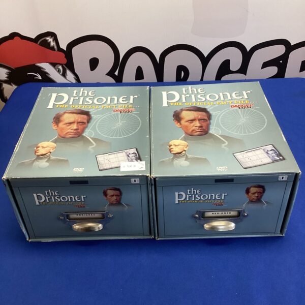 The Prisoner DVD collection box set, a cult TV series collectible.